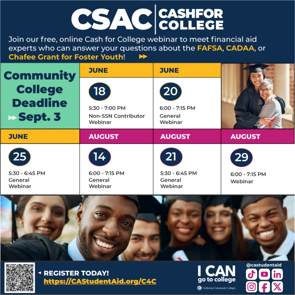 CSAC CC Statewide Cash for College Webinar